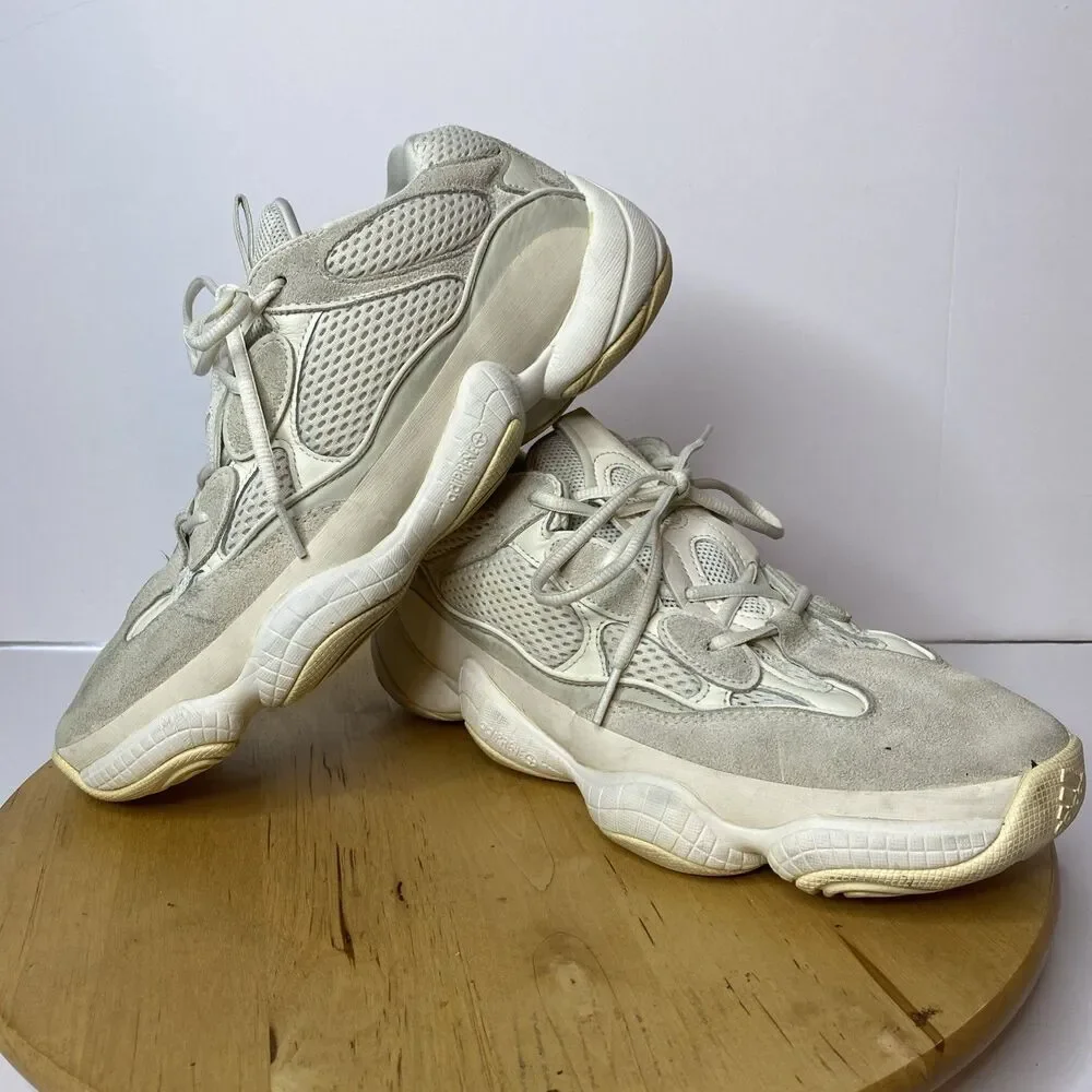 Adidas Yeezy 500 Mens Retro Dad Shoes 11 Streetwear FV3573 (no insoles) White